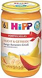 HiPP Bio Frucht & Getreide Mango-Bananen-Grieß, 250 g