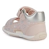 Geox Baby-Mädchen B TAPUZ Girl Sandal, LT Rose/Silver, 22 EU