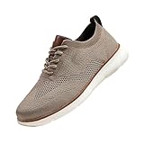 Sportschuhe für Herren, Laufen, Freizeit, Sportschuhe, bequem, rutschfest, lässig, Sicherheit, leicht, urban, atmungsaktiv, Laufen, Tennis, Walking-Angebote, beige, 47 EU