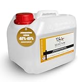 Pure Reine Citronensäure 46-49% | Flüssiger Bio-Entkalker für Küche & Bad | Effektiv gegen Kalkablagerungen | 100% natürliche Inhaltsstoffe | Lebensmittelsauber | (3000 ml (1er Pack))