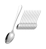 Esmeyer Sylvia 12-teiliges Kaffeelöffel-Set, 18/0 Edelstahl, poliert - der günstige seit 25 Jahren!, 14 x 1 x 1 cm