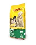 JosiDog Senior/Light (1 x 15 kg) | Senior | Premium Trockenfutter für ausgewachsene ältere wenig aktive Hunde | leicht, ausgewogen & gut bekömmlich | Powered by JOSERA | Hundefutter | 1er Pack