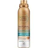 Garnier Natural Bronze Selbstbräunungsspray für eine gleichmäßige und natürliche Bräunung, schnell einziehend, pflegende Wirkung, mit Aprikosenöl und Vitamin E, Ambre Solaire 150 ml