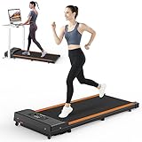 TODO Laufband, Walking Pad, Laufband Schreibtisch, Laufband für Zuhause, 1-8 KM/H Geschwindigkeit einstellbar, 550W Motor mit Fernbedienung und LCD-Anzeige(Maximalgewicht 110 kg)