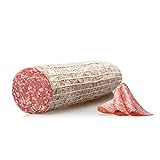 Salame Milano Italienische Salami am Stück 1kg Salumi Pasini® | Luftgetrocknete Salami in Handarbeit hergestellt | Italienische Salami original