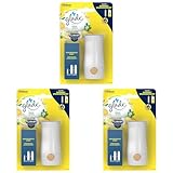 Glade Touch & Fresh (Brise One Touch) Mini Spray, Raumduft, Halter inkl. 1 Nachfüller, Fresh Lemon (Limone), 10 ml (Packung mit 3)