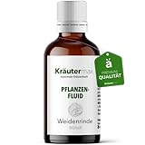 NEU! Kräutermax Weidenrinde Tropfen | Weidenrinde Pflanzenfluid als perfekter Ersatz zu Weidenrinde Kapseln und Weidenrinde Tee | Weidenrinde Vegan nach Kräutermax Original Rezeptur | 1 x 50ml