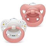 NUK Signature Babyschnuller | 0−6 Monate | Beruhigt 95 %...