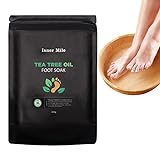 Jomewory Salz für die Füße einweichen Entspannen | Teebaum-Fußsalze für Fußbäder - 7,1 oz Athletes Foot Soak erweicht Fußschwielen, um juckende Füße zu reduzieren, Gerüche zu beseitigen, beruhigt