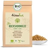 Bockshornklee Samen ganz BIO (500g) | Bockshorn-Tee | Bockshornkleesamen | Ideal als Tee oder Gewürz | Fenugreek Seeds Whole Organic