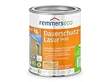 Remmers Dauerschutz-Lasur [eco] farblos, 0,75 Liter, Langlebig, ausgeprägter UV-Schutz, für innen und außen, Schutz vor UV-Strahlung & Feuchtigkeit