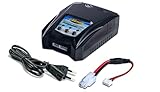 Carson 500606092 Expert Charger Allrounder LiPo/NiMh 2A - Ladegerät, RC Ladegerät,Schnellladegerät für NiMH-Akkus