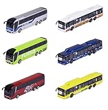 Majorette – MAN City Bus – Spielzeugbus mit Freilauf und Federung, Metall-Karosserie, 13 cm lang, für Kinder ab 3 Jahren, Lieferung 1 Stück