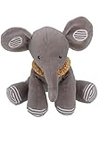 Sterntaler Baby Unisex Kuscheltier Baby Spieltier klein Elefant Eddy - Baby Stofftier, Babyspielzeug, Kuscheltier - grau