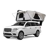 Overlanding-Zelt, Pop-Up-Dachzelt, universell, Hartschalen-Dachzelt für 3–4 Personen, Outdoor-Camping, wasserdichtes Schiebedachzelt für Overland-SUV, LKW, Vans