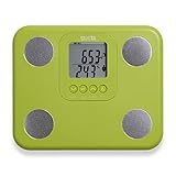 TANITA BC-730 Leichter, kompakter Innerscan Körperanalysemonitor, leicht lesbar, Anzeige 9 Messungen, grün