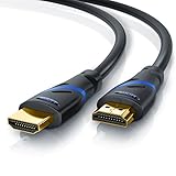 CSL - 8k HDMI Kabel 2.1 - zerfifiziertes Kabel - 4m - 4k@120Hz 8k@60Hz - UHD II - Ultra High Speed Ethernet 48Gbps - HDMI 2.1 8k 16k / 2.0 4k - HDR 10+ eARC 3D VRR HDCP 2.2&2.3 - Gaming TV PS5 Xbox