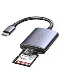 UGREEN USB C 170MB/S Kartenleser SD Micro SD Card Reader Kartenlesegerät USB C Card Reader kompatibel mit iPhone 17 Serien, Galaxy S25 Serie, iPad Pro/iPad Air, MacBook Pro/MacBook Air usw (SD 3.0)