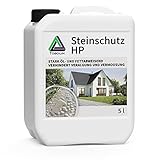 Steinimprägnierung | TOBOLIN Steinschutz HP 5000 mL | Steinversiegelung – Wasser-, schmutz-, öl- und fleckenabweisend - Für alle saugfähigen Steine geeignet | Stein Imprägnierung für Außen