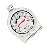 TOPBATHY 1 Stück Ofenthermometer Backthermometer Lebensmittelthermometer Grillthermometer Heimthermometer Großes Zifferblattthermometer Küchenzubehör Thermometer Für Die Küche