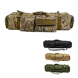 WPJBDS Waffentasche fiur Langwaffen,100cm/39inch Gun Bag Gewehrtasche Lange Jagdtasche,Taktische Waffentasche Armee Airsoft,Tactical Rifle Schulter Rucksackf ür Outdoor Tactical Gewehr