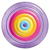 Intex 57285EU - Aufblasbare Insel Rainbow, PVC, Mehrfarbig, 201x24 cm