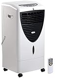 Sichler Haushaltsgeräte Raumluftkühler: 3in1-Luftkühler, befeuchter und Ionisator, 20 l, 150 W, 800 ml/h (Oszillation Klimagerät, Oszillation Luftkühler, Mobile Klimaanlage)