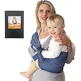 GUBBY GUPS® Ergonomische praktische Babytrage | Stilltuch V2.0 für schnelle Einsätze von Family-Land.de® - Tragetuch neugeboren Baby Tragegurt Kleinkind bis 15 KG, Hüftsitz Baby Trage Tragesystem