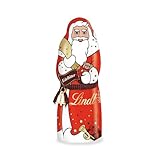 Lindt Schokolade zu Weihnachten | 70g | Santa Edelbitter | Weihnachtsmann aus feinster Edelbitter Schokolade | Schokoladengeschenk | Weihnachtsschokolade