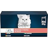 Gourmet Perle Erlesene Streifen Katzenfutter nass,...