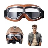Mountainbike Brille,Winddichte Motorradbrille,Vielseitige Motorradbrillen,Retro Radbrille,Motorrad brillen,Helmbrille,Retro-Fahrradbrille,Motorradbrille,Motorradbrillen,Fliegerbrille,Motocross brille
