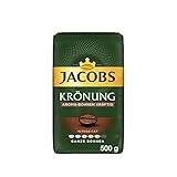 Jacobs Kaffeebohnen Krönung Aroma-Bohne kräftig, 12er Pack, 12 x 500 g Bohnenkaffee, 6 kg, 4059069