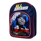 Kinderrucksack mit Thomas der Zug Motiv, Für Kinder ab 3 Jahre, Leichter Rucksack für Jungen und Mädchen, 10L, Gepolsterte Träger mit Brustgurt, Handlich für Schule, Kindergarten, Sport und Handgepäck