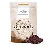 Sevenhills Wholefoods Acai-Beeren-Pulver Bio, Rohkost, Gefriergetrocknet, Aus Brasil 250g