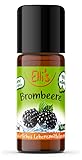 Ellis Aromen Brombeere Natürliches Lebensmittelaroma flüssig - vegan und natürlich, sowie kalorienarm - für Lebensmittel und Flüssigkeiten, zum Backen und Kochen, wie für Porridge und Quark