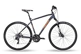 HEAD Unisex – Erwachsene I-Peak 1.0 Crossbike, matt grau/orange, 50