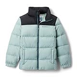 Columbia Jungen Puffect 2 Jacket Pufferjacke, Knautschblau, Schwarz, 152 EU
