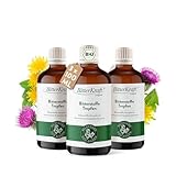 BitterKraft! Original BIO Bitterstoffe Tropfen 3x100 ml – nach Hildegard von Bingen – 9 erlesene Bitterkräuter - Verdauungsfördernd – hochdosierte Bittetropfen - 100% Natur – Vegan – Made in Germany