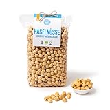 PAKKA Bio Jumbo Haselnüsse nature, geröstet, 1kg, georgische Haselnusskerne, Öko & Fair, direkt hergestellt und abgefüllt vom Produzenten in Sugdidi Georgien, vegan, Nüsse, 1000g