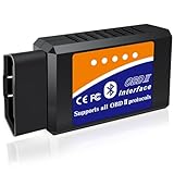 OBD2 Bluetooth Diagnosegerät Scanner Code Leser für iOS...