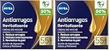 NIVEA Revitalisierende Anti-Falten-Nachtcreme 55+, feuchtigkeitsspendend, mit Avocadoöl, Calcium, Panthenol, reduziert Falten, feine Linien, stimuliert die Erneuerung der Haut, reife Haut, 50 ml