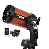 Celestron 11069 NexStar 8SE Computerised Schmidt-Cassegrain Telescope with Advanced GPS, Astroimaging and AutoAlign Features, Black/Orange
