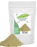 Aloe-Vera-Pulver – 100 g – DIY-Gesichtsmasken, Körpermaske, Haarmaske, fördert das Haarwachstum, spendet Feuchtigkeit, ist natürlich und frei von Chemikalien