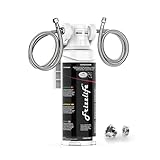 Frizzlife MK99 Untertisch Wasserfilter, NSF/ANSI 42&53 Certified, Wasserfilter Trinkwasser Direkter Verbinden mit Küchenhahn, Wasserhahn Filter, Reduziert 99,99% Blei und Chlor, 0,5 Mikron