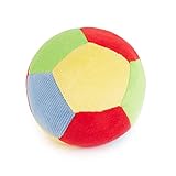 Bieco Baby Ball Weich mit Rassel | Baby Spielzeug 6 Monate Ball Baby Spielzeug Ball baby 6 Monate Stoffball Baby Spielball Stoffball Kinder Weicher Ball Kinder 1 Jahr Babyball Kinderball Spielbälle