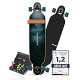 Sporterra Longboard [Winter-Angebot] - Longboard Erwachsene und Kinder - Optimiert bis ins kleinste Detail für unvergessliche Abenteuer auf dem Long Board