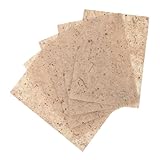 Homoyoyo 20 Stück Handmade Naturpapier für Scrapbooking und Diy Kunstprojekte für Kalligraphie Malen und Dekupage Traditionell Gefertigt Cremefarben