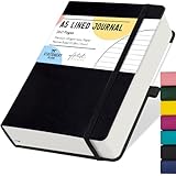 STATIONERY ISLAND A5 Liniert Notizbuch, 360 Seiten Dickes Journal Notebook, Liniert Notizbücher Hardcover mit 100gsm zum Schreiben, Arbeiten, Studieren, Tagebuch