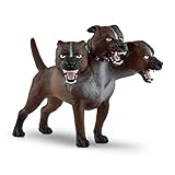SCHLEICH Harry Potter | Fluffy 14908 | dreiköpfiger Hund mit beweglichem Kiefer | detailreiche Harry Potter Figur für Sammlung & Deko | tolles Geschenk für Fans & Kinder | 17 x 5 x 13 cm