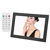 Yanmis 12-Zoll-HD-Digital-Fotorahmen, Elektronischer Kalender mit 2-Modus-Steuerung, Elektronischer Wandplaner mit Hintergrundmusik, Familienorganisator, für das Home Office (EU-Stecker)